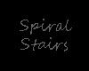  -T- Black Spiral Stairs