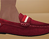 Red Brown Moccasins (M)