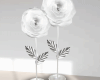 White Wed Flower Design