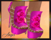 Pink Rose Heels
