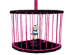 Pink Corner Cage