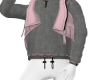 spring fling hoodie vest