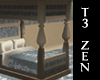 T3 Zen Shizuka 4Post Bed