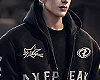 é Hoodie Black