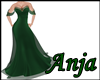 Long dress green