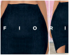 ❀ Suede Skirt Navy RLL