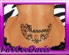 Maroon Stomach Tatt