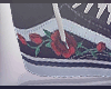 Vans n' Roses sneakers