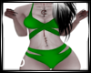 RL Fantasy Green Bikini
