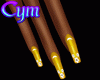 Cym Yellow Nails