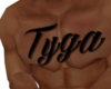 Tyga Chest Tattoo