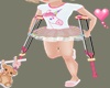 crutch with action