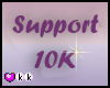 (KK) Support 10K Sticker