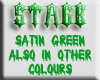 Stage~Satin Green