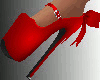 SL Red Bow Heels