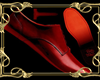 chausure costume red