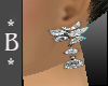 *B* Diamond earrings