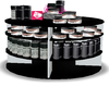 mac makeup table