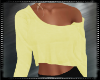 Yellow Off Shoulder Tshi