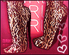 ɳ Leopard High Boots