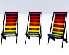 GAY BEACH DECK CHAIR'S