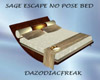 Sage Escape NoPose Bed