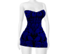 Blue Abstract Dress