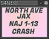 NAJ=NORTH AVE JAX-CRASH