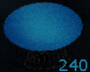 Light-Blue Round Chair