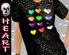 T-shirt Rainbow Hearts 1