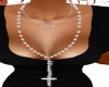 *RD* Pearl Silver Rosary