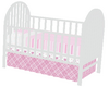 Pink Baby Crib Bed