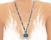 Aqua Chain Necklace