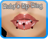 [SB] Rubys lip piercing