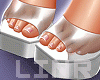 Sandal Silver Drop Gray