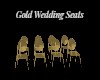 Gold Wedding Seats