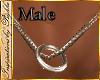 I~Silver Ring Necklace*M