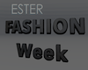 Fashion week sign 3D