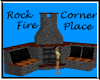 Rock Corner Fireplace