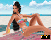 Dz!  posing  At  Beach