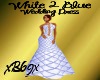 [B69]White2Blue WedDress