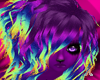 xCODx Purple hair V1 F