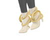 Safari Heels w Gold
