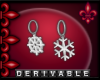 [D]Snowflake Earrings v2