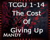 Poppy TheCostOfGivingUp