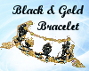 (MSis)GoldBlack Bracelet