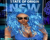 State Of Origin NSW Hair
