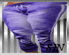 S1n~PURPLE SWEAT PANTS