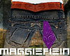 [N] Purple Gucci Jeans