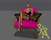 X♡A Armchair Fuchsia G